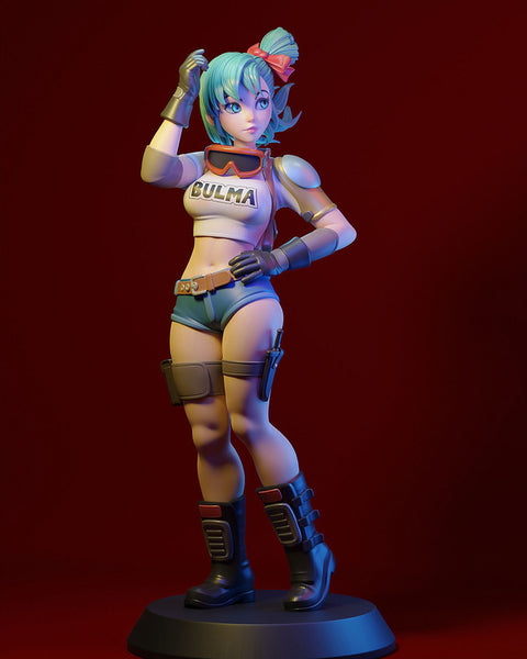 Bulma - Dragon Ball 3D Model Ready to Print