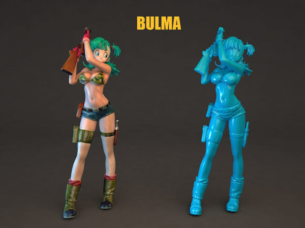 Bulma Dragon Ball 3D Model Ready to Print