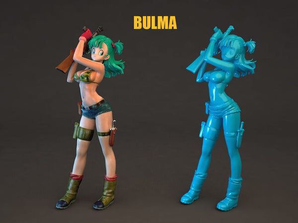 Bulma Dragon Ball 3D Model Ready to Print