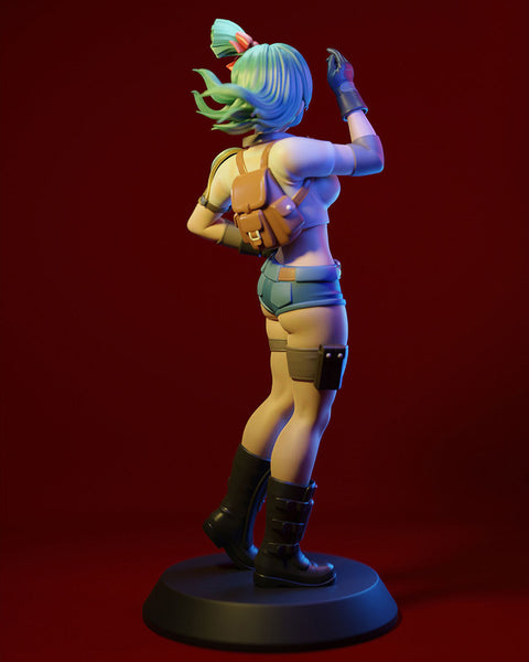 Bulma - Dragon Ball 3D Model Ready to Print