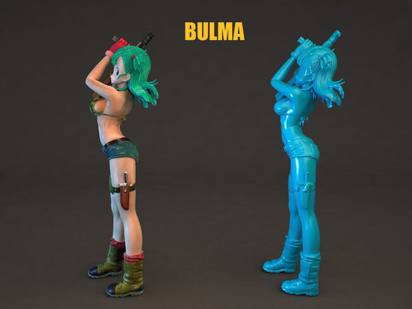 Bulma Dragon Ball 3D Model Ready to Print