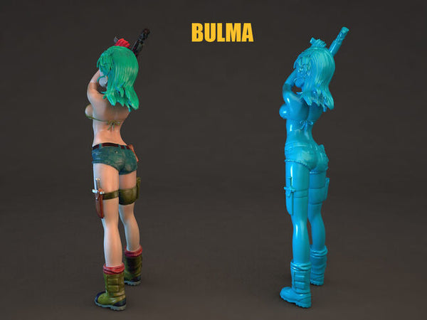 Bulma Dragon Ball 3D Model Ready to Print
