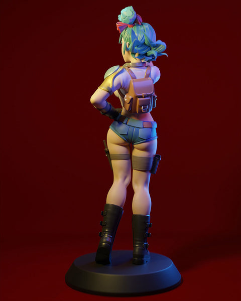 Bulma - Dragon Ball 3D Model Ready to Print
