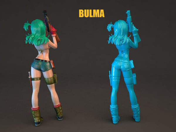 Bulma Dragon Ball 3D Model Ready to Print