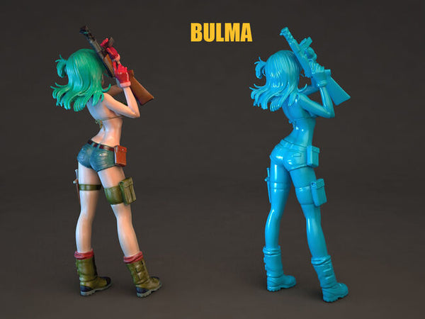 Bulma Dragon Ball 3D Model Ready to Print