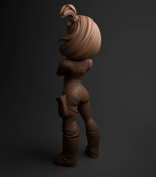Bulma Dragon Ball Z 3D Model Ready to Print