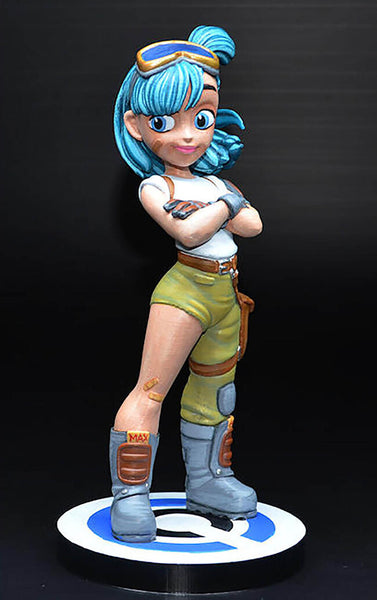 Bulma Dragon Ball Z 3D Model Ready to Print