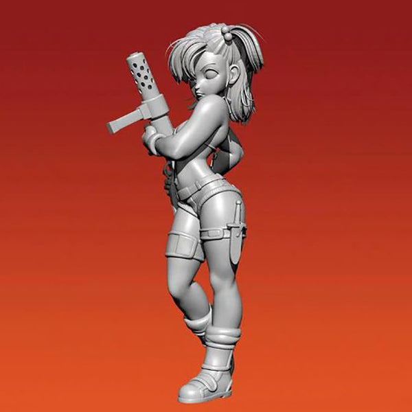 Bulma Figure 3D Model Ready to Print