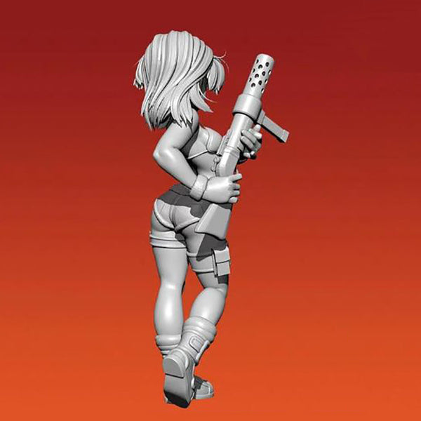 Bulma Figure 3D Model Ready to Print