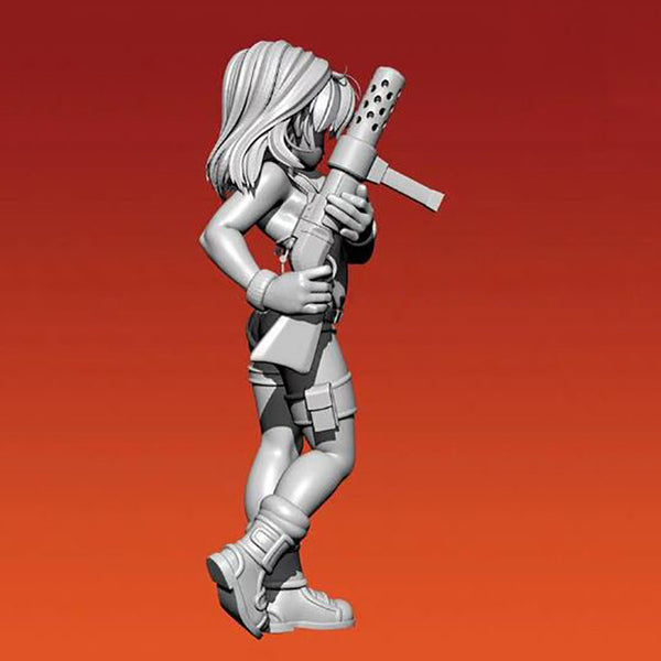 Bulma Figure 3D Model Ready to Print
