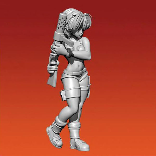 Bulma Figure 3D Model Ready to Print