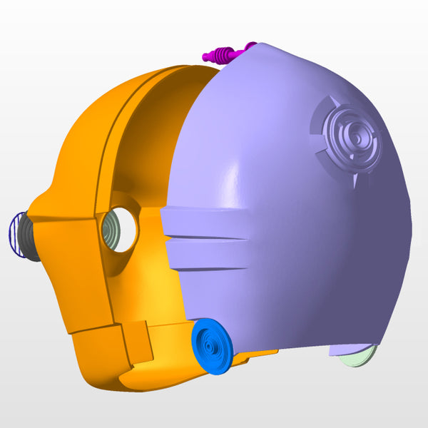 C-3PO The Empire Strikes Back ESB Full Body Armor Suit STL 3D Print Files