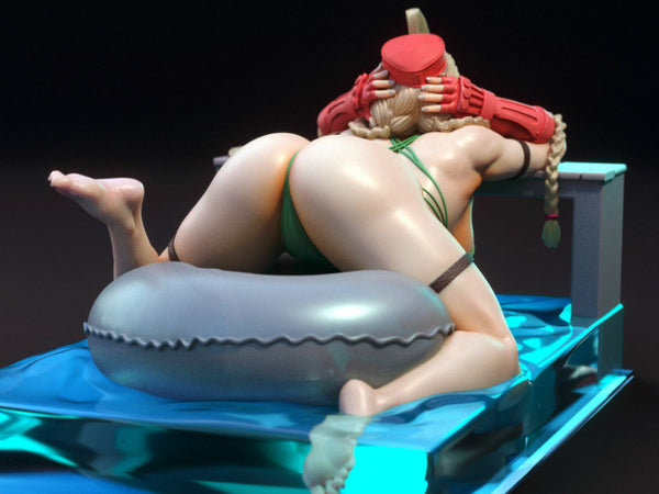 Cammy Street Fighter Sexy Figure 3D Model STL Ready to Print