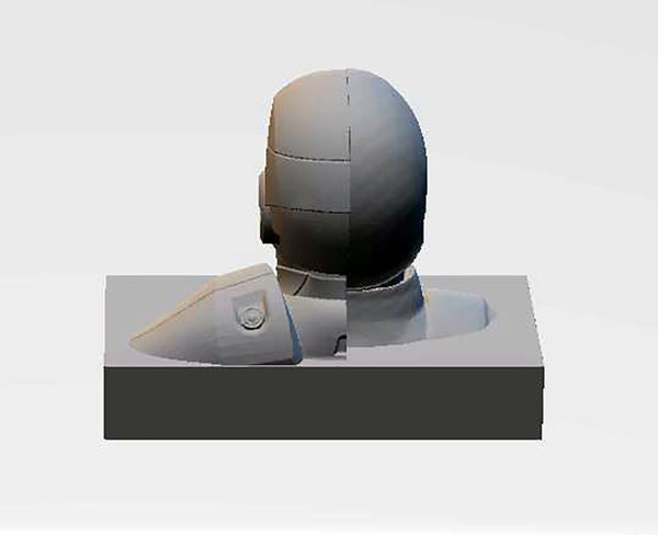 Captain America Bust 3D Model Ready to Print