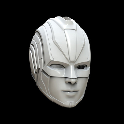 Captain Marvel 2019 Helmet 3D Model Ready to Print