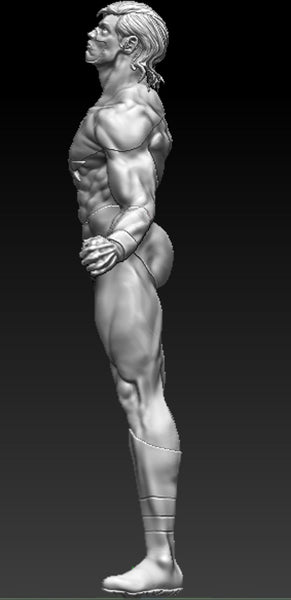 Captain Marvel and Adam Warlock 3D Model Ready to Print STL