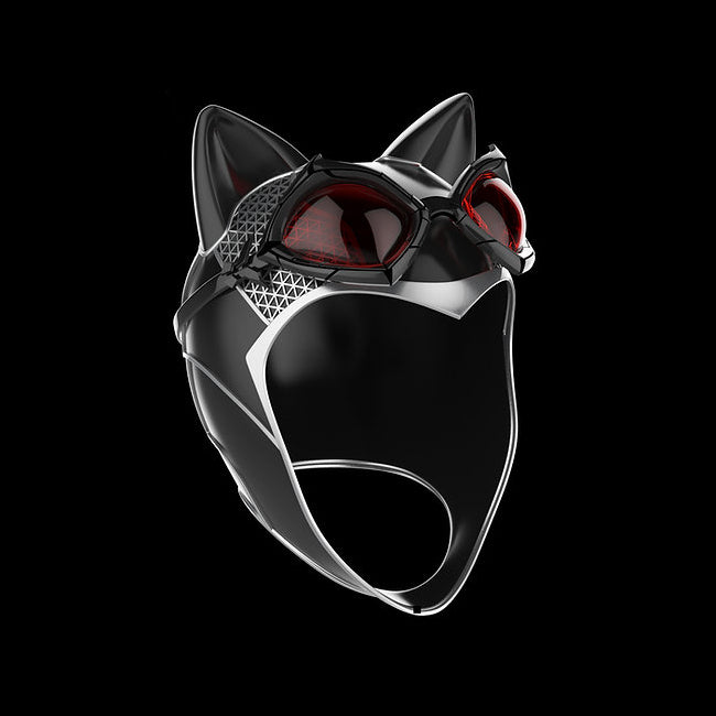 Catwoman Arkham Knight Helmet and Goggles 3D Model Ready to Print