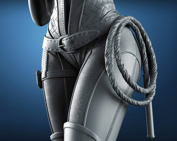 Catwoman Figure 3D Model Ready to Print