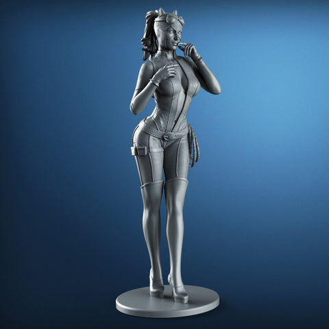 Catwoman Figure 3D Model Ready to Print