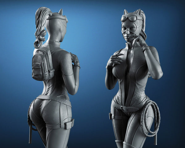 Catwoman Figure 3D Model Ready to Print