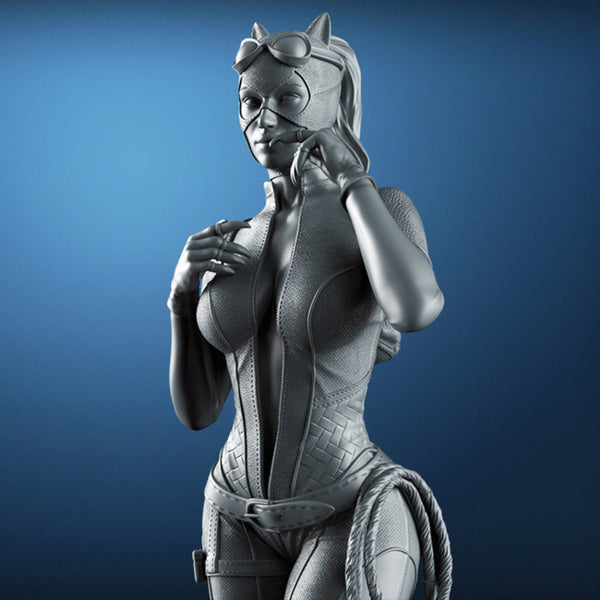 Catwoman Figure 3D Model Ready to Print