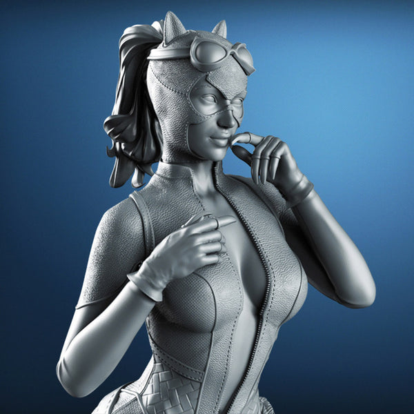 Catwoman Figure 3D Model Ready to Print