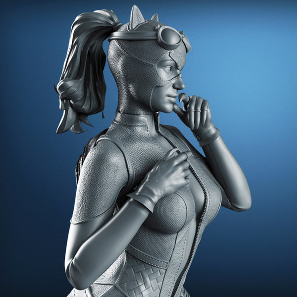 Catwoman Figure 3D Model Ready to Print