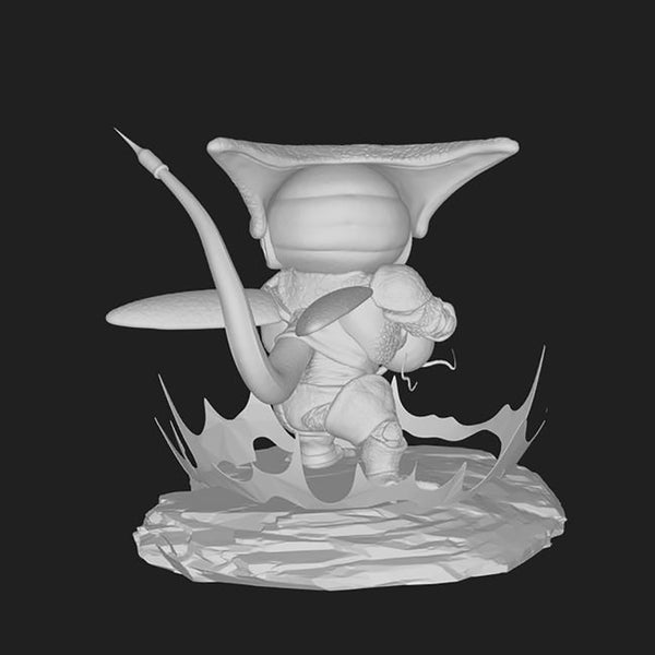 Cell Chibi Dragon Ball Z 3D Model Ready to Print