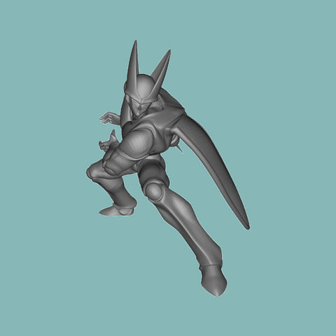 Cell Dragon Ball Z 3D Model Ready to Print