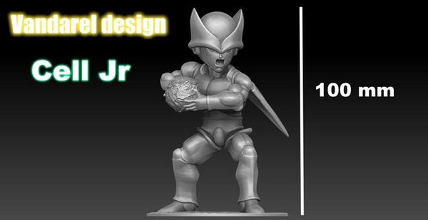 Cell Jr Dragon Ball Z 3D Model Ready to Print