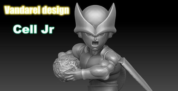 Cell Jr Dragon Ball Z 3D Model Ready to Print