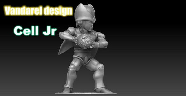 Cell Jr Dragon Ball Z 3D Model Ready to Print