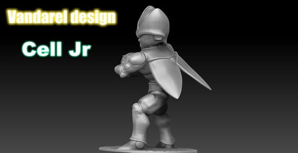 Cell Jr Dragon Ball Z 3D Model Ready to Print