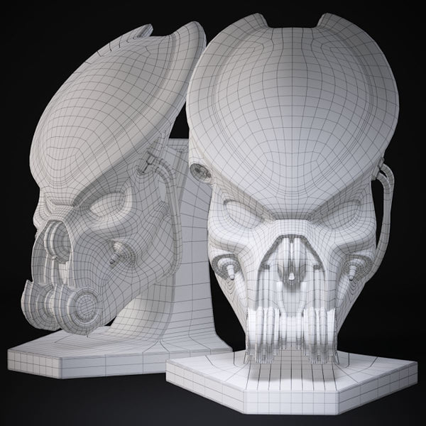 Celtic Predator Mask STL 3D Print Files
