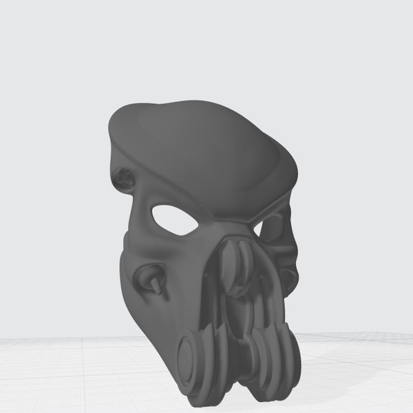 Celtic Predator Mask STL 3D Print Files
