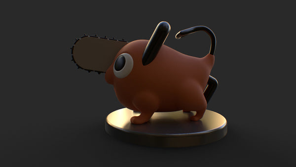 Chainsaw Man Pochita 3D Model Ready to Print