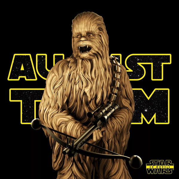 Chewbacca - Star Wars 3D Model Ready to Print