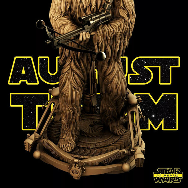 Chewbacca - Star Wars 3D Model Ready to Print