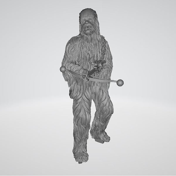 Chewbacca - Star Wars 3D Model Ready to Print