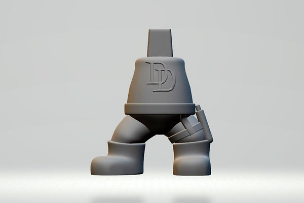 Chibi Daredevil 3D Model Ready to Print STL