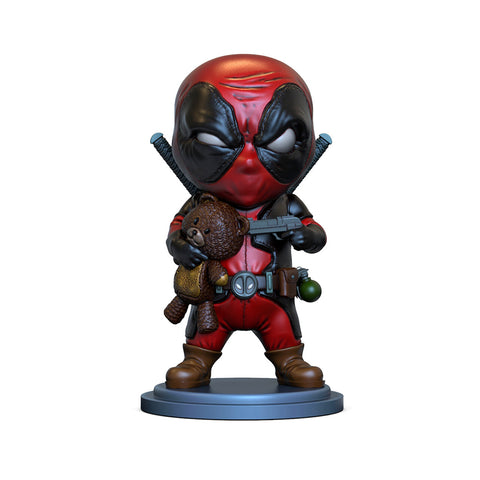 Chibi Deadpool 3D Model Ready to Print STL