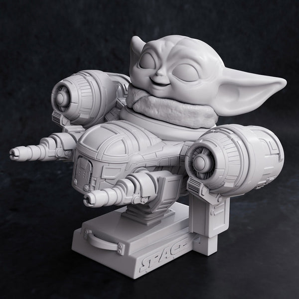 Chibi Grogu - Mandalorian 3D Model Ready to Print