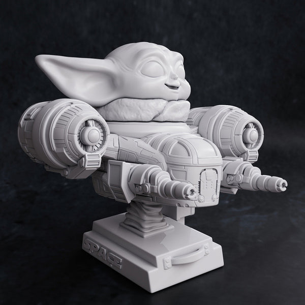Chibi Grogu - Mandalorian 3D Model Ready to Print