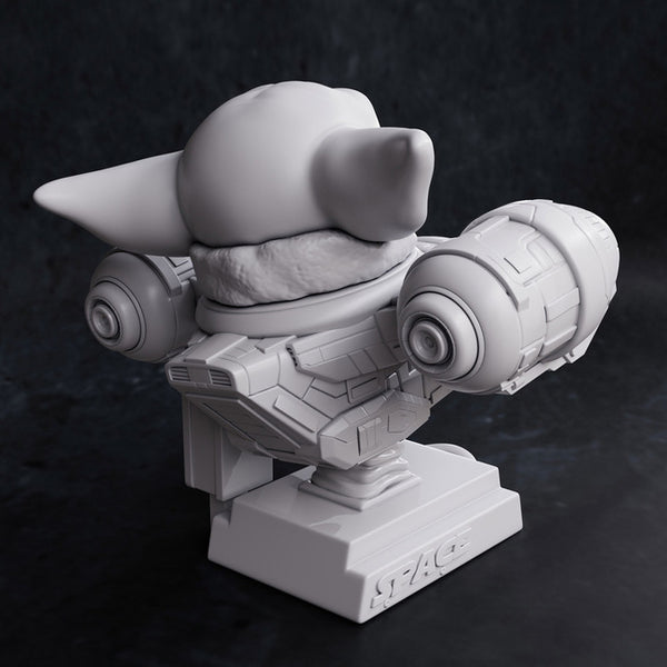 Chibi Grogu - Mandalorian 3D Model Ready to Print