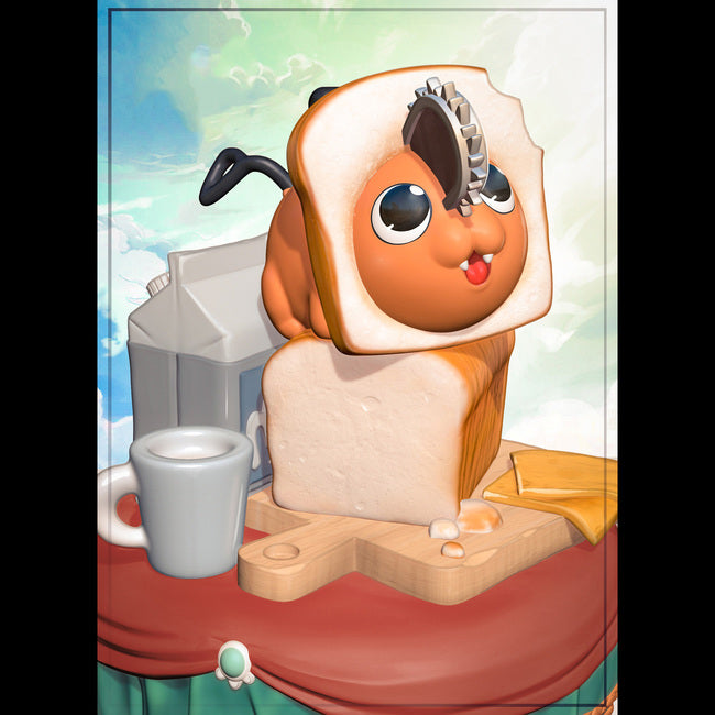 Chibi Pochita 3D Model Ready to Print