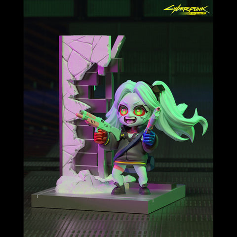 Chibi Rebecca Cyberpunk Edgerunners 3D Model Ready to Print