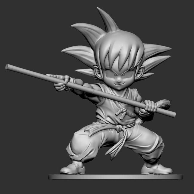 Child Son Goku 3D Model Ready to Print
