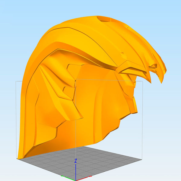 Cobra Commender Helmet STL 3D Print Files