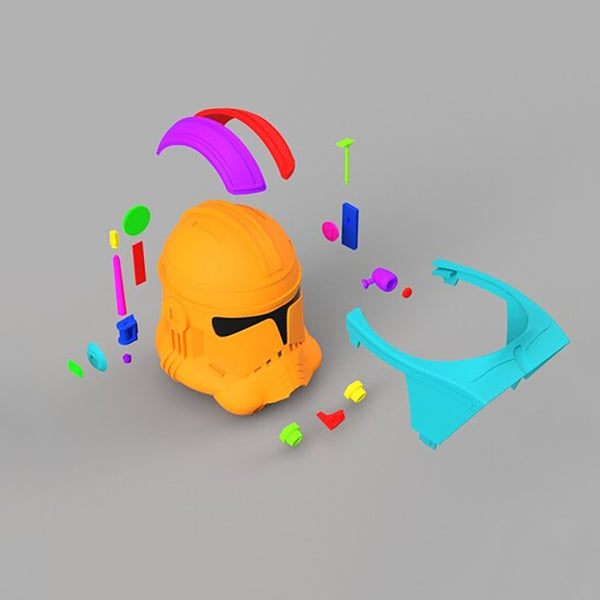 Cody Helmet STL 3D Print Files