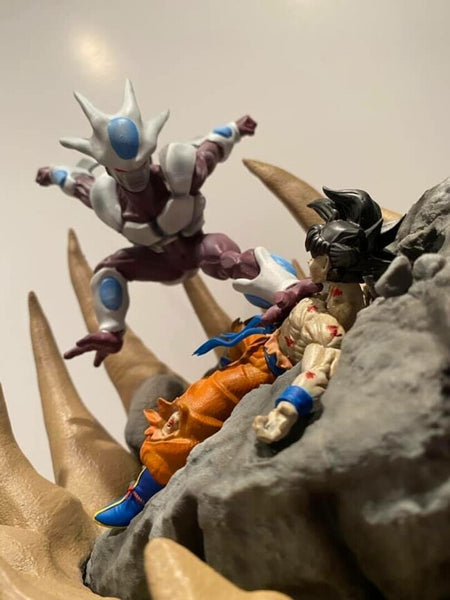 Cooler Vs Goku 3D Model Ready to Print